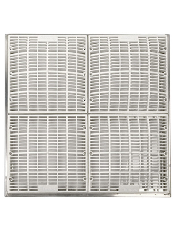 DRAIN COVER FRAME AND GRATE S.S. - PM 433