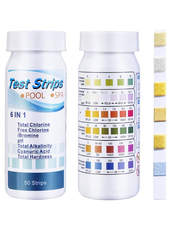 6 in 1 TEST STRIPS - PM 542